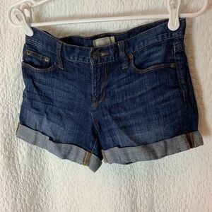 Banana Republic factory stretch jean denim shorts size 2 in excellent condition